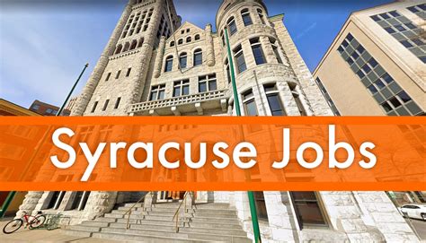 Syracuse, NY. . Jobs hiring in syracuse ny